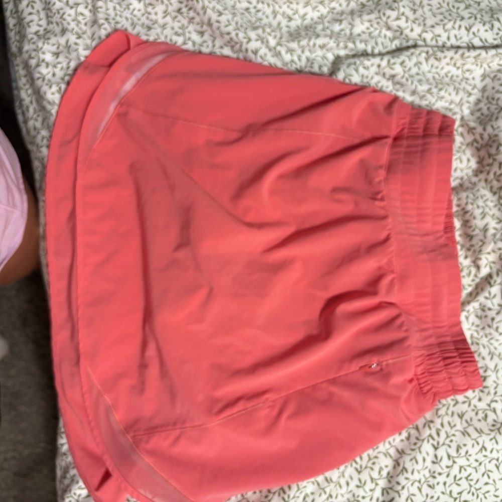 Coral Pink Athletic Skirt